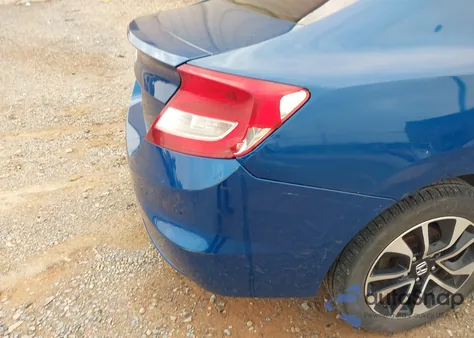 2013 Honda Civic Cpe Ex из США, поврежденный, VIN 2HGFG3B87DH519057